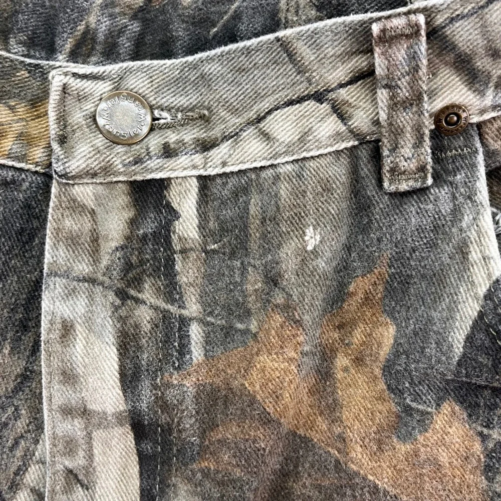 Wrangler Men's Camo Realtree Pants‎ Size 40x30 Double knee Outdoors
